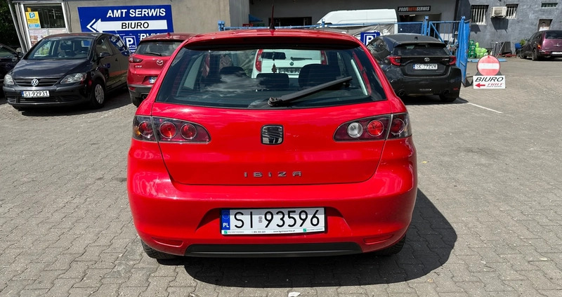 Seat Ibiza cena 11900 przebieg: 121000, rok produkcji 2008 z Sułkowice małe 137